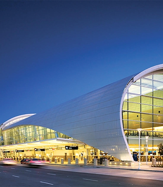 this image shows San Jose (SJC) airport